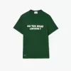T-shirt i bomuld med tryk