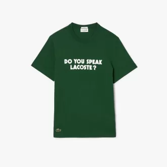 T-shirt i bomuld med tryk