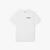 T-shirt i broderet bomuld