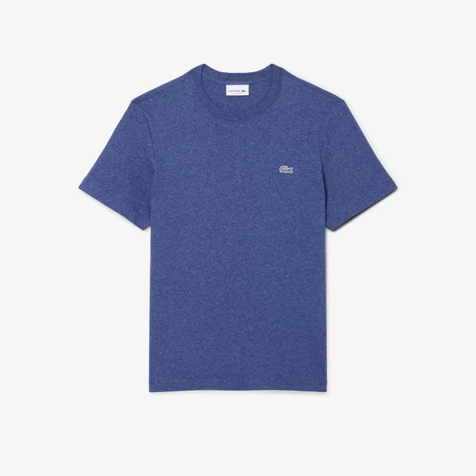 T-shirt i merceriseret bomuld