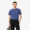 T-shirt i merceriseret bomuld
