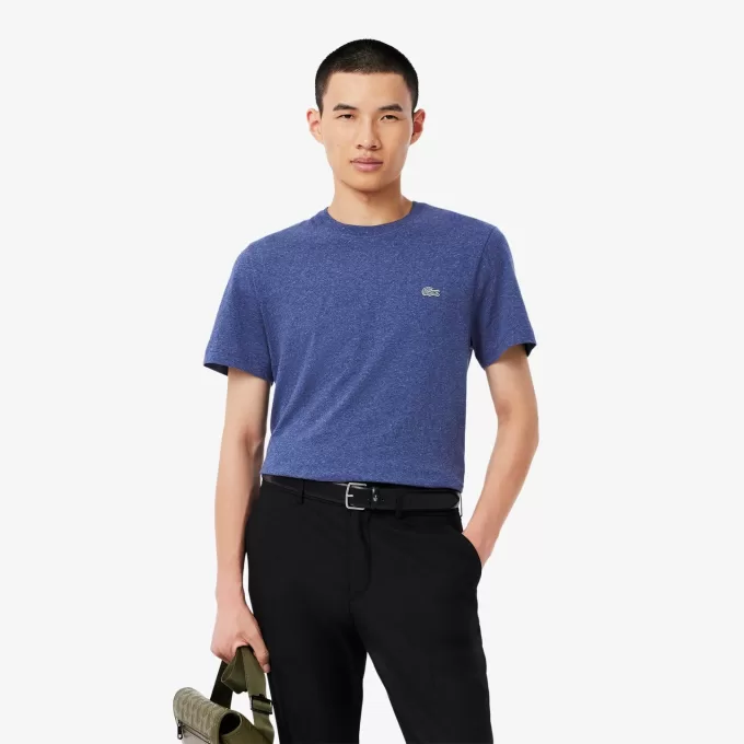 T-shirt i merceriseret bomuld