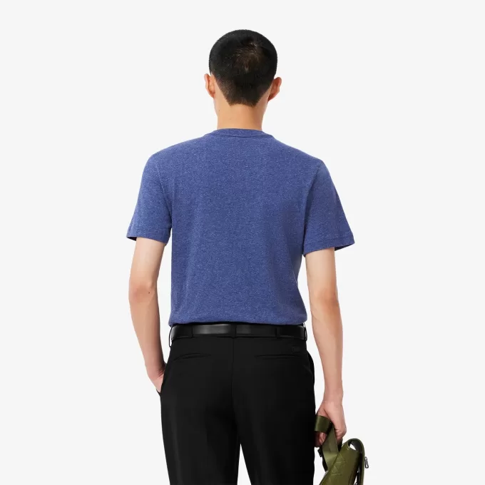 T-shirt i merceriseret bomuld