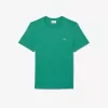 T-shirt i merceriseret bomuld
