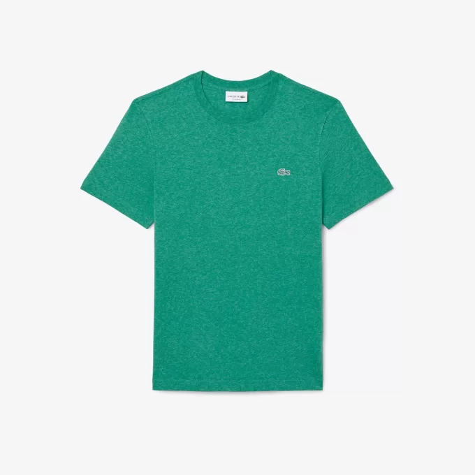 T-shirt i merceriseret bomuld