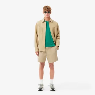 T-shirt i merceriseret bomuld