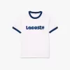 T-shirt med kontrasttryk