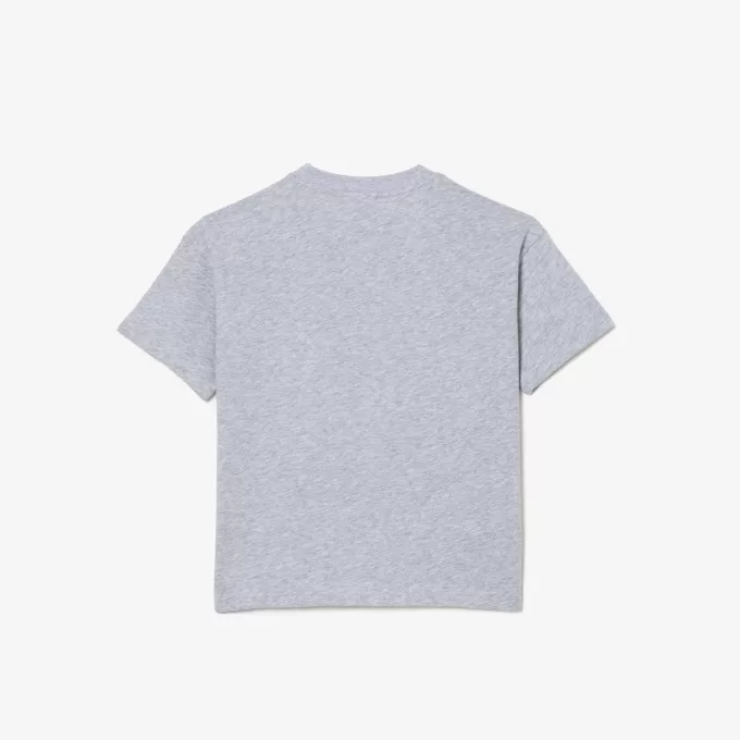 T-shirt med maskottryk