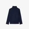 T-shirt med rullehals i bomuld