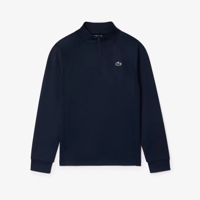 Teknisk fleece golf sweatshirt