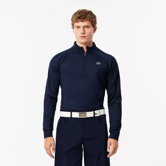 Teknisk fleece golf sweatshirt
