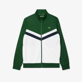 Tennissweatshirt med lynlås