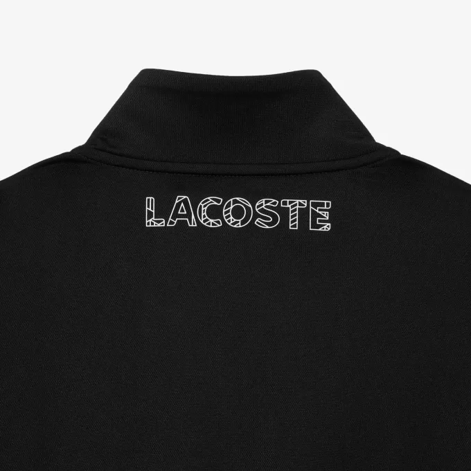 Tennissweatshirt med lynlås