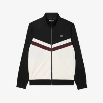 Tennissweatshirt med lynlås