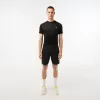 Tofarvede Lacoste sportsshorts til mænd med indbyggede undershorts