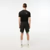 Tofarvede Lacoste sportsshorts til mænd med indbyggede undershorts