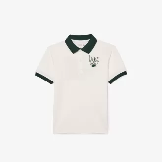 UV-beskyttet golfpoloshirt med tryk