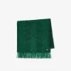 Uld Monogram Jacquard Frynset tørklæde