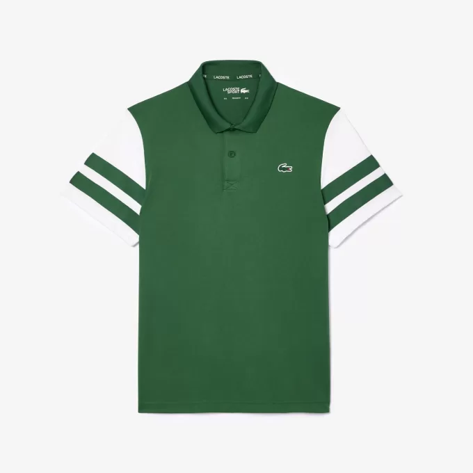 Ultra-tør Colourblock tennis poloshirt