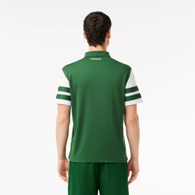 Ultra-tør Colourblock tennis poloshirt