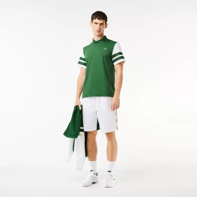 Ultra-tør Colourblock tennis poloshirt