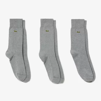 Unisex High-Cut Bomuld Piqu?? Sokker tre-pak