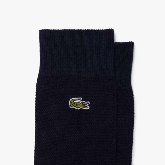 Unisex High-Cut Bomuld Pique Sokker Tre-Pak