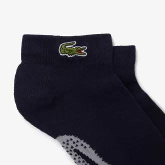 Unisex Lacoste SPORT strækbare bomuldsstrømper i lavt snit