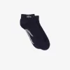 Unisex Lacoste SPORT strækbare bomuldsstrømper i lavt snit