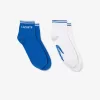 Unisex Lacoste Sport lav bomuldssok 2-pak