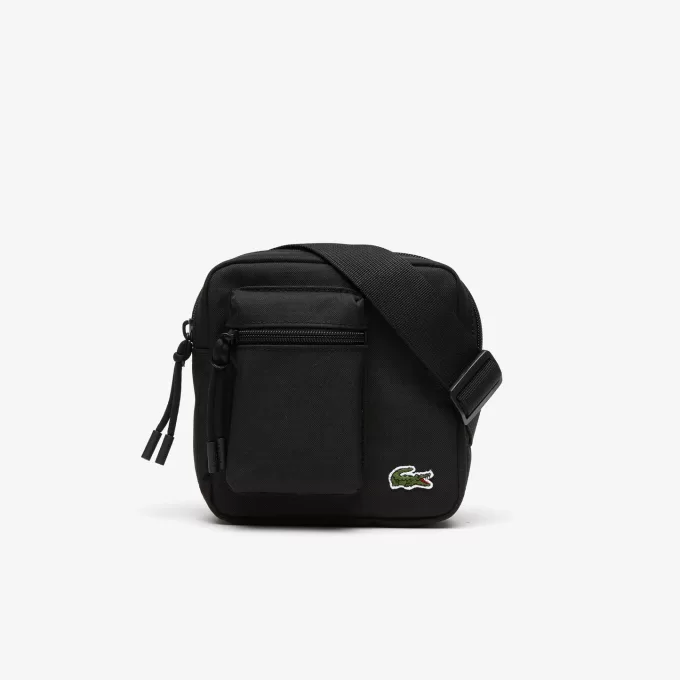Unisex Lacoste justerbar kamerataske med lynlås