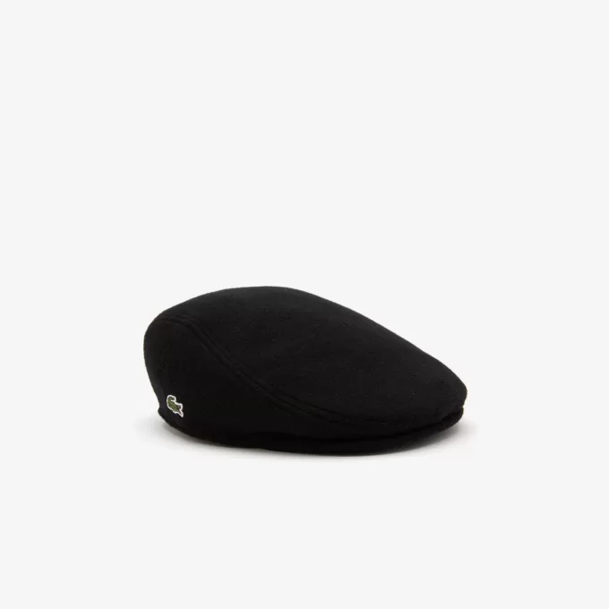 Unisex basker fra Lacoste uldfiltblanding