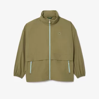 Vandafvisende Windbreaker med aftagelig hætte