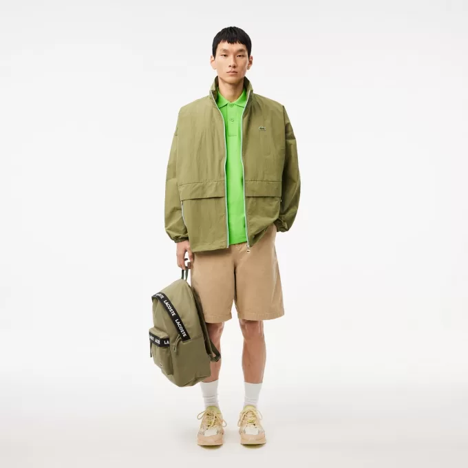 Vandafvisende Windbreaker med aftagelig hætte