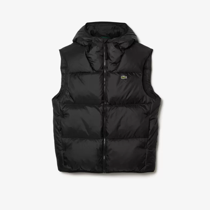 Vandafvisende kort puffet vest