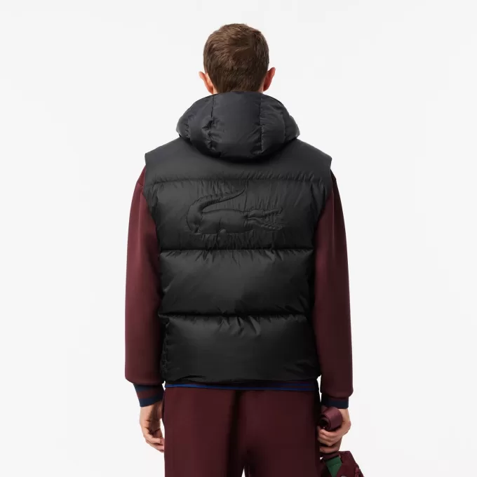 Vandafvisende kort puffet vest