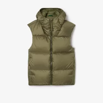 Vandafvisende kort puffet vest