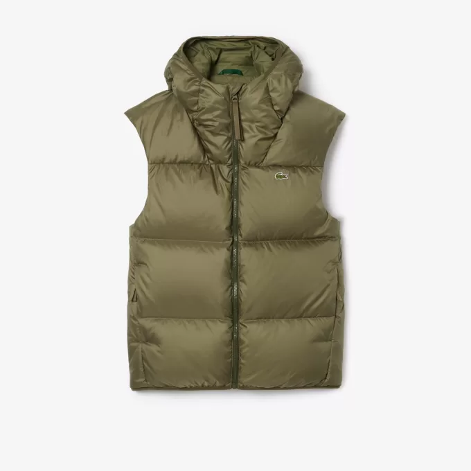 Vandafvisende kort puffet vest