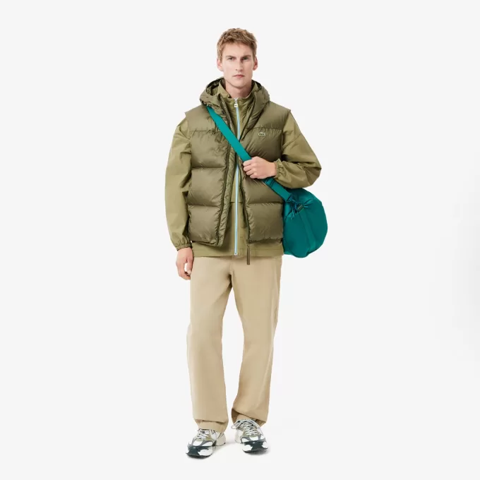 Vandafvisende kort puffet vest