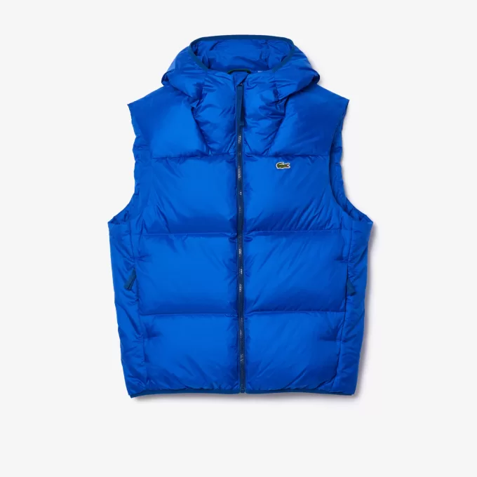 Vandafvisende kort puffet vest