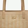 Zely Coated Canvas Monogram Large Tote